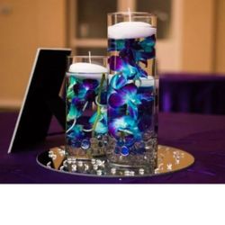 Circle Mirror Centerpieces 