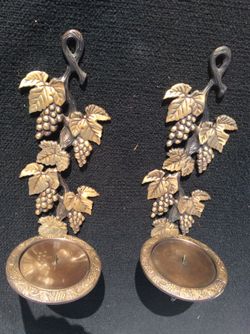 New Grape Sconces candle holders