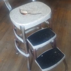 Mid century vintage double steps to deluxe COSCO