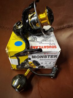 Sougayilang Spinning Reel 3000– 26LB Drag & Loud Metal Clicker, 5.2:1 Gear Ratio