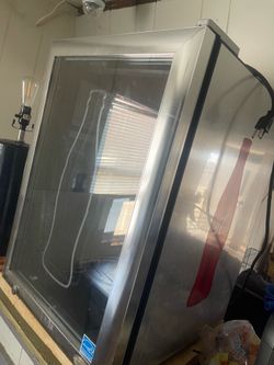 coca cola fridge