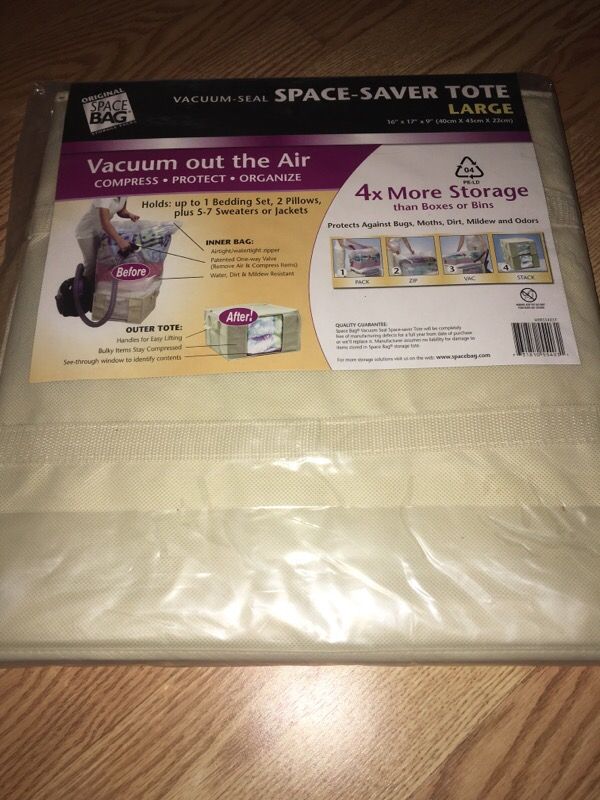 SPACE SAVER TOTE (Large)