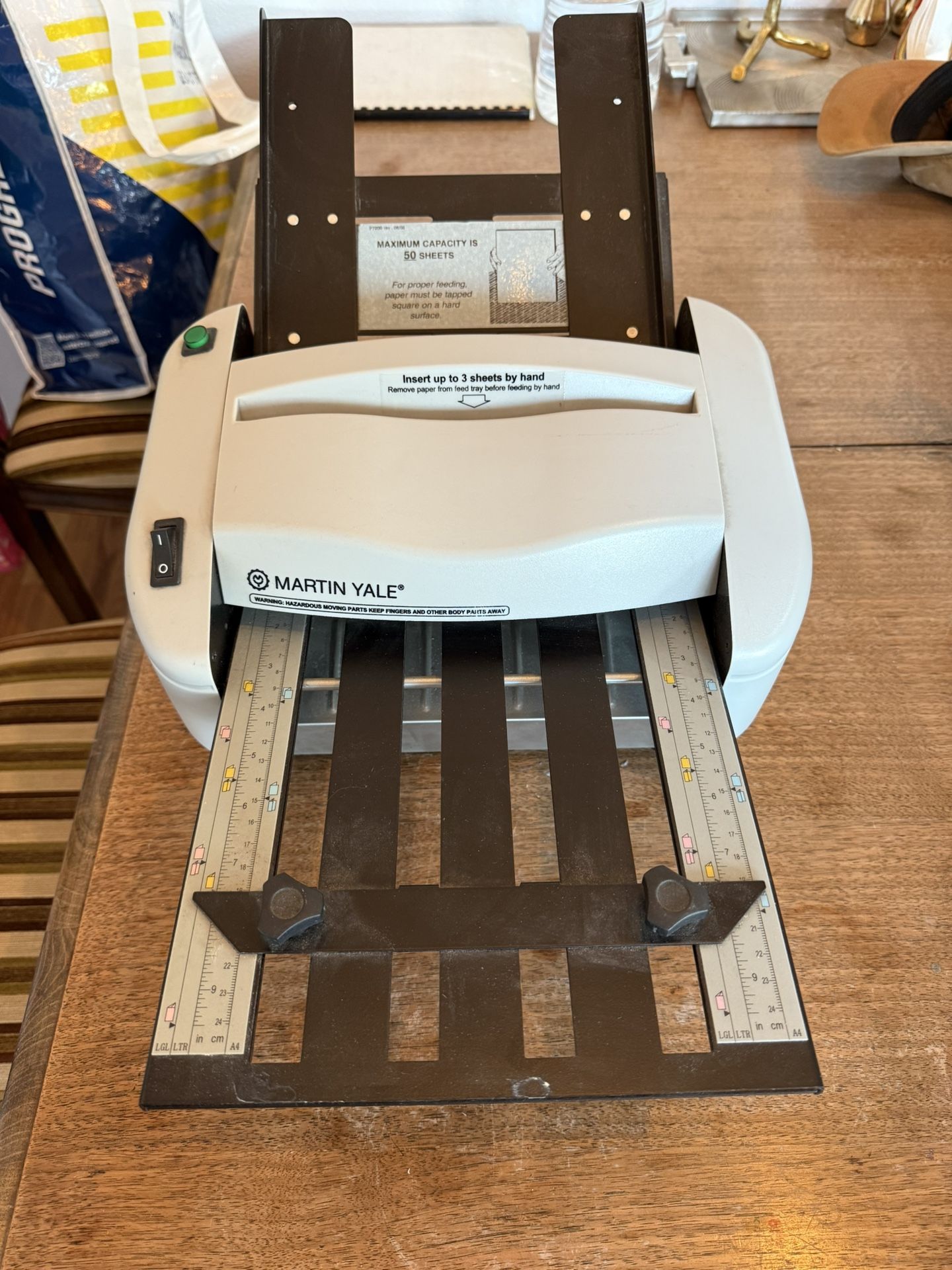 Letter Folder- Martin Yale brand