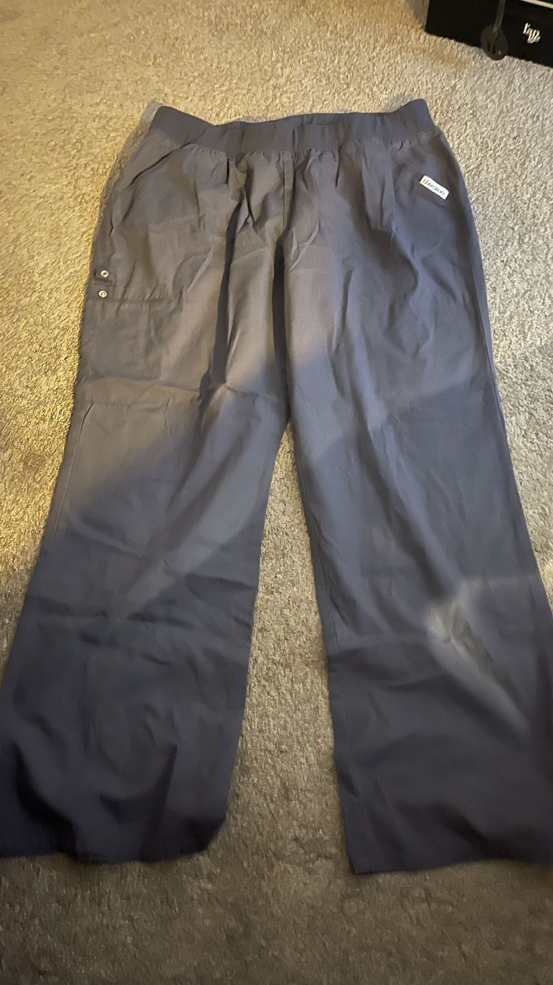 Cherokee Gray Scrub Bottom