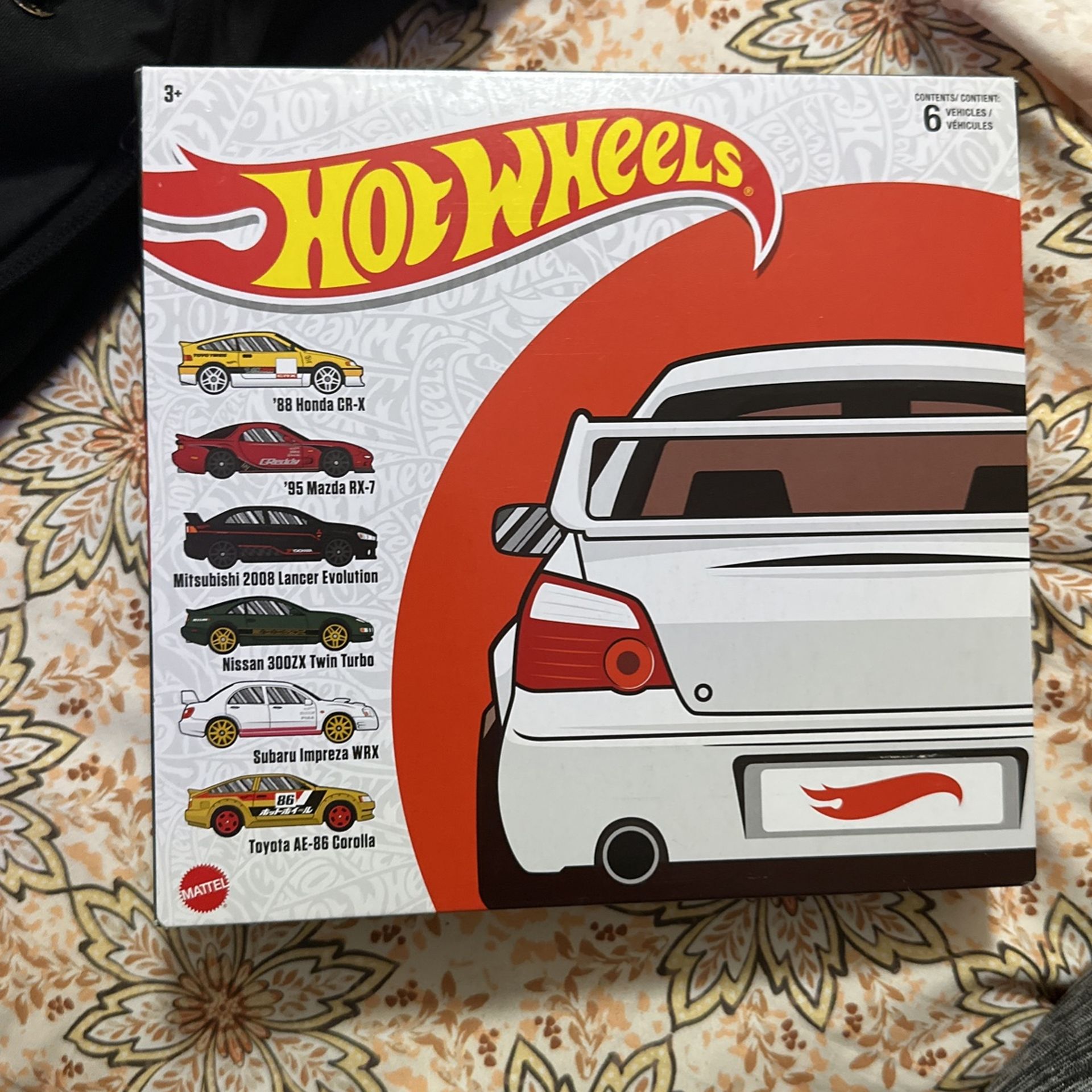 Hot Wheels Six Set Japan Imports