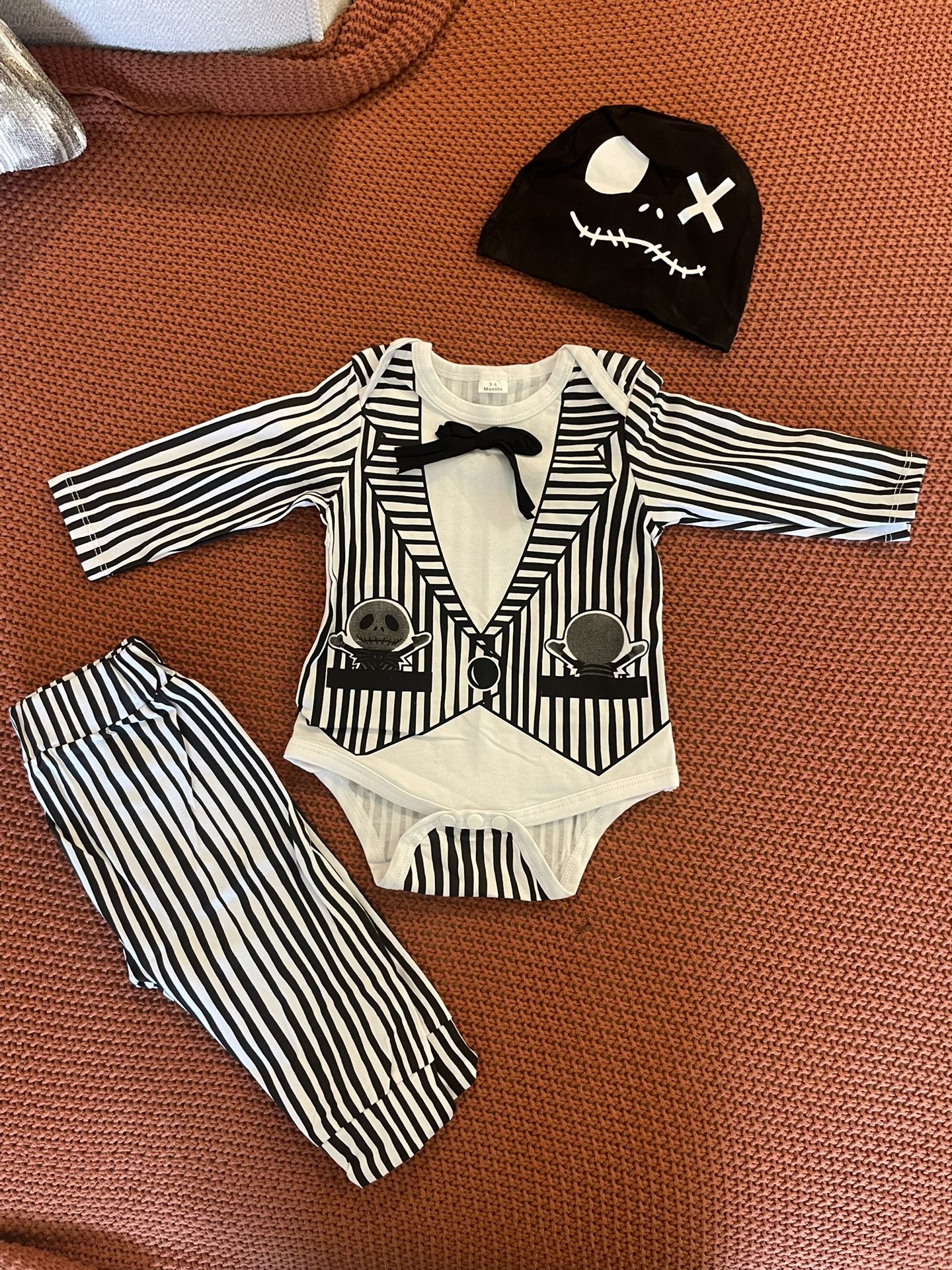 Nightmare Before Christmas 3-6 Months Outfit