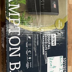 Hampton Bay Low Voltage 600-Watt Metal Housing Landscape Lighting Transformer with Dusk to Dawn Oper