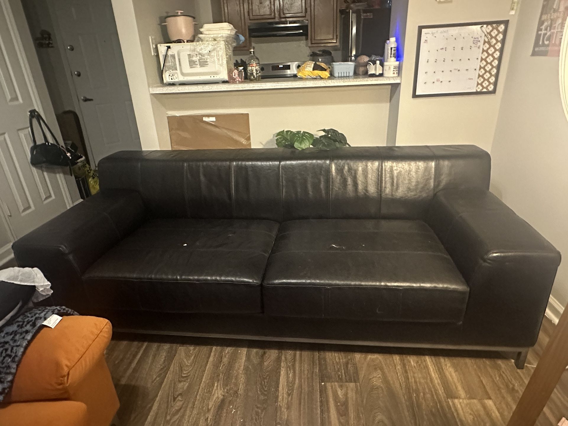 Leather Couch