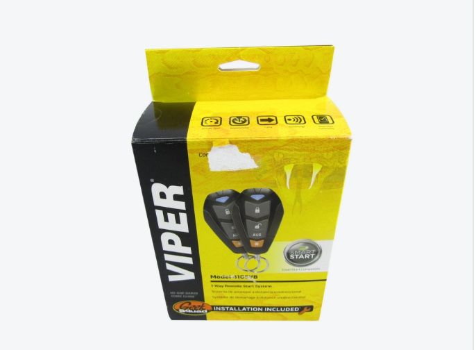 Viper 4105VB 1-Way 4-Button Remote Start System With Keyless Entry LN