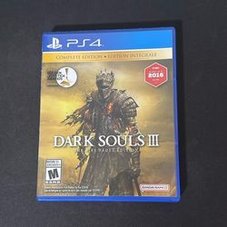 Dark Souls 3 Complete Edition ( Works On Ps5)