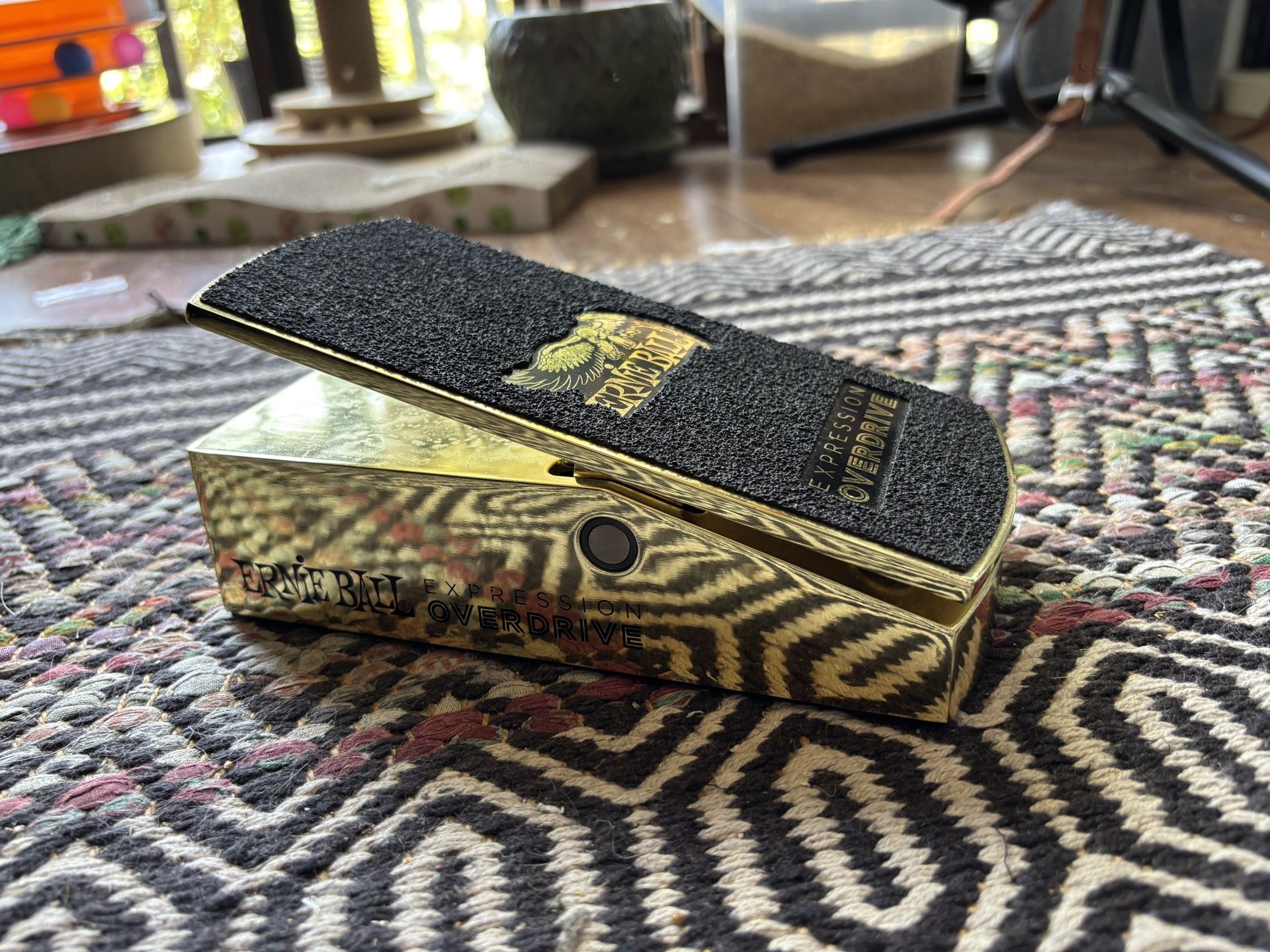 Ernie Ball Gold Expression Overdrive Guitar Pedal