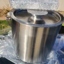 Ice Bucket Nueva Acero Inoxidable Muy Bonita Nueva Perfecta Para Tus Reuniones !!!