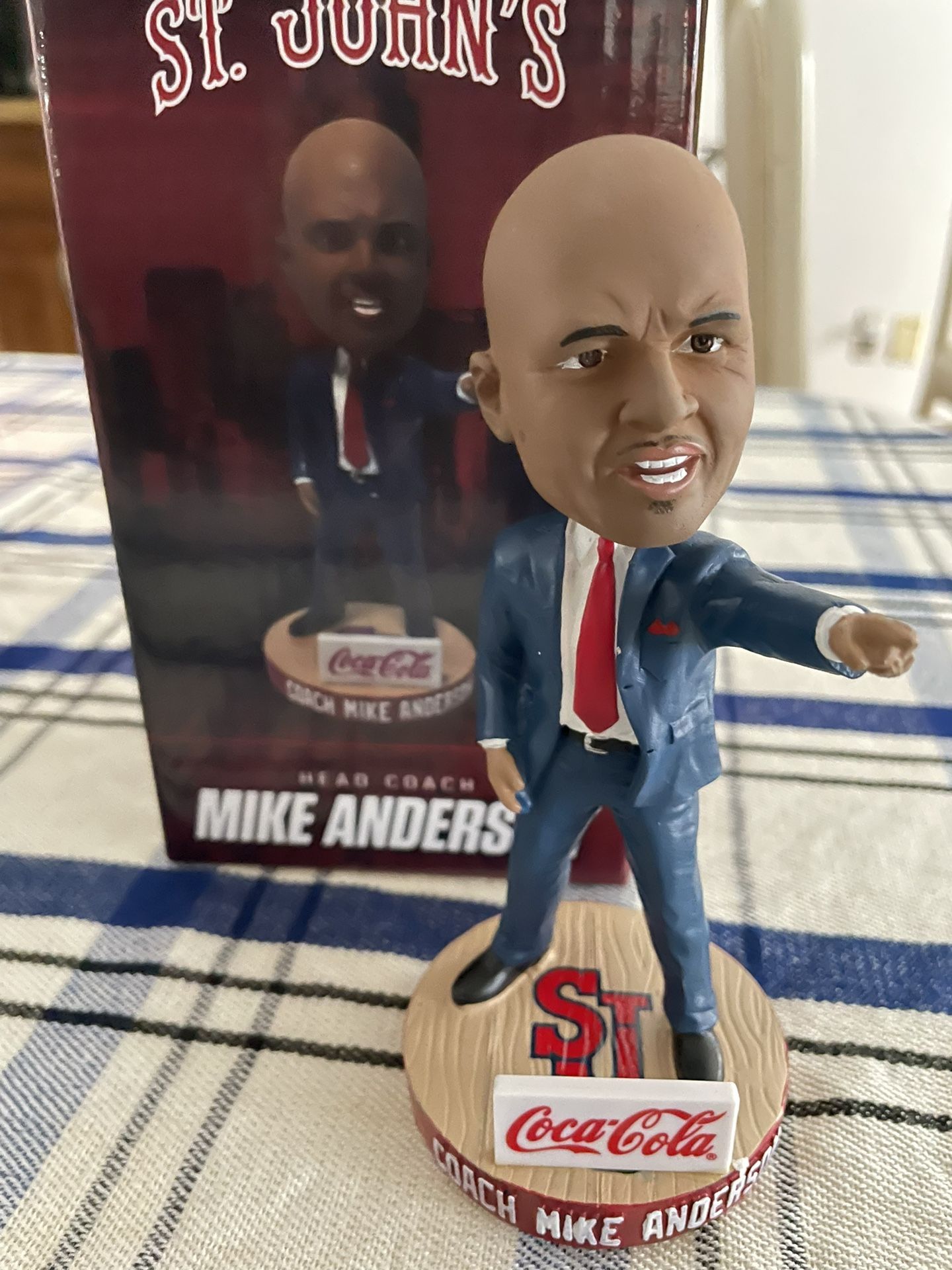 Mike Anderson St John’s Bobblehead