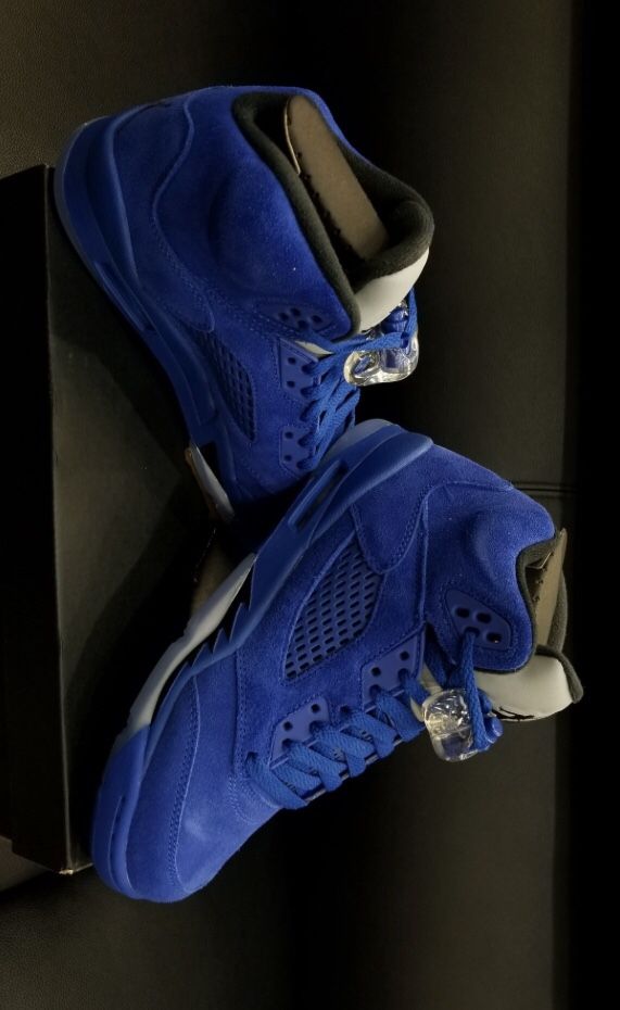Jordan 5 Blue Suede