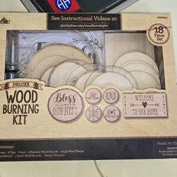 Learning Wood Burning Kit.