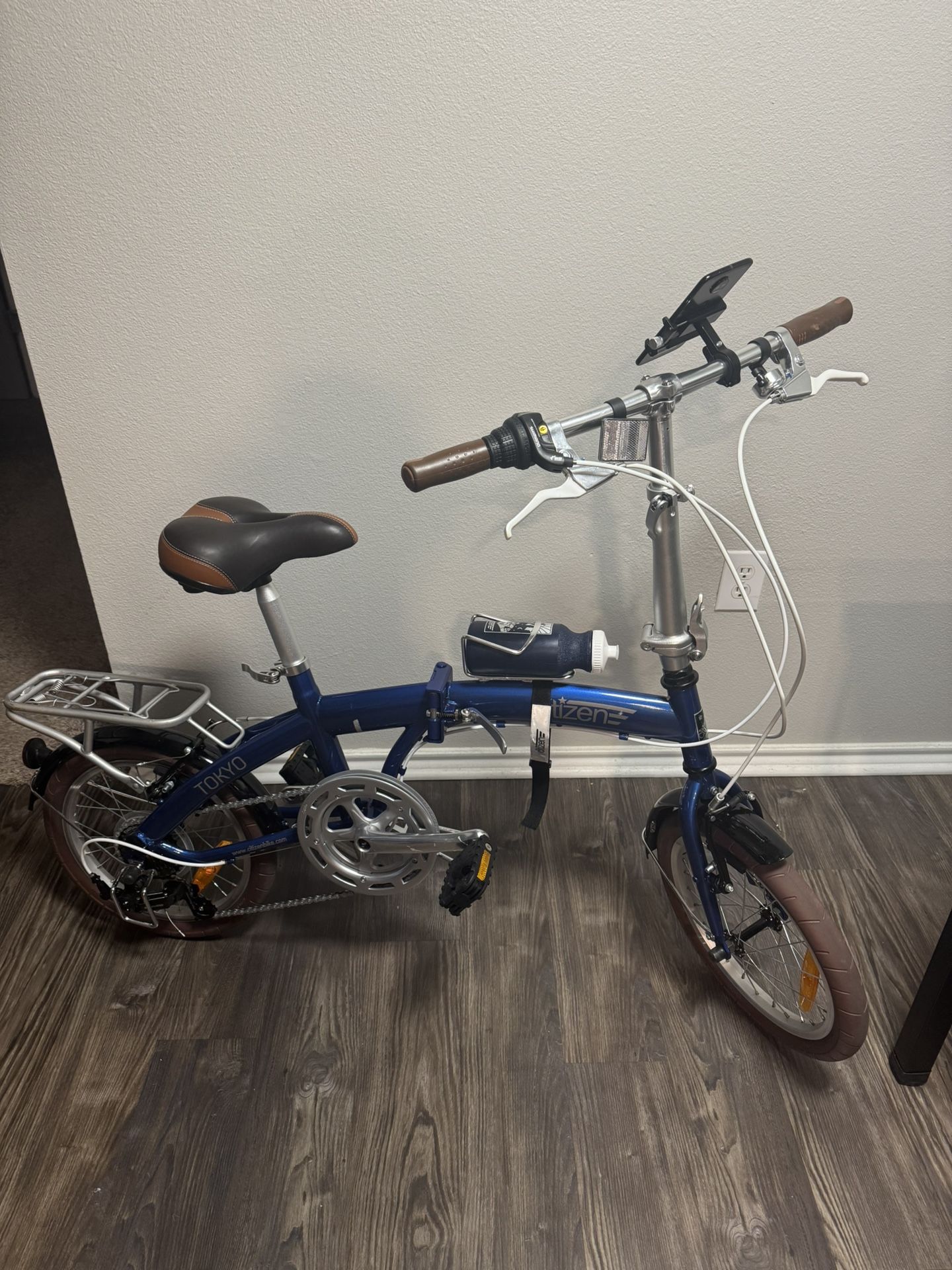 BIKE FOLDABLE PORTABLE W AIRLESS TIRES (TOKYO BLUE SPECIAL EDITION)