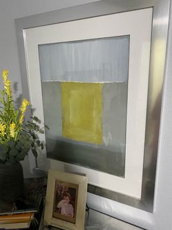 Modern framed picture/ Pickup South Denton only
