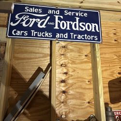 Ford Sign Antique 
