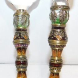 👰🤵Gold Heirloom Wedding Cake Serving Set