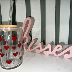 16oz Valentine Beer Glass Can AVAILABLE