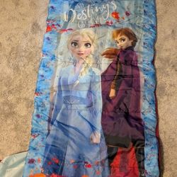 Frozen 2 Sleeping Back With Rope Backpack
