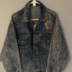 Vintage Moscow McDonald’s Denim Jacket 