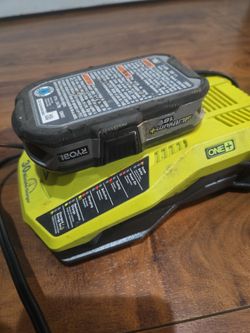 Ryobi battery and charger