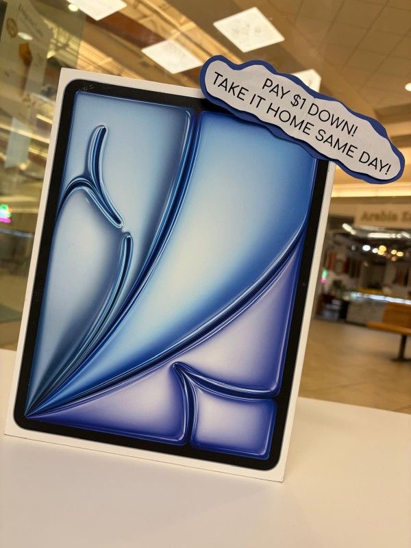 Apple IPad Air 13inch M2 Tablet New - Pay $1 today and the rest later!!