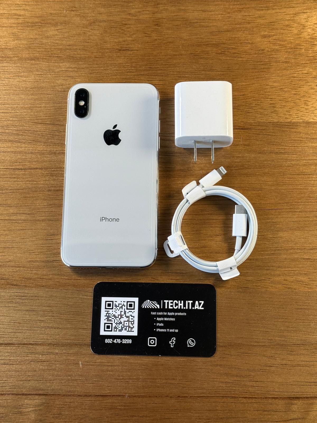 📱 iPhone X | 64GB | Silver | Unlocked (Any Carrier)