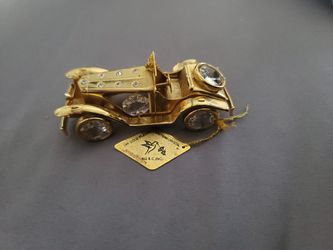 Collectable Gold Platted Car