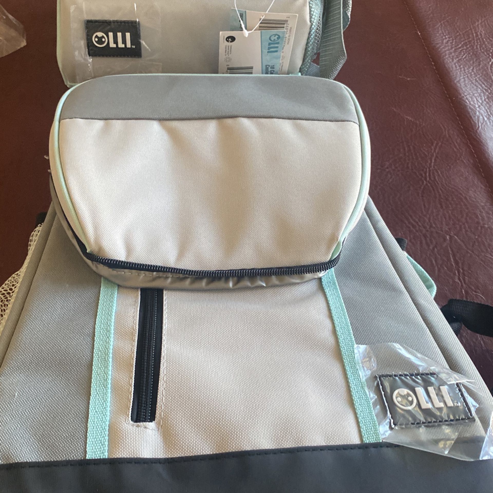 Cooler Back Pack And Lunch Bag New