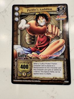 2005 One Piece CCG Promotional Cards Shonen Jump October Issue Pirate's Ambition