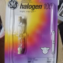 GE Edison Halogen 100 Bright And Crisp