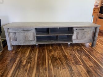 Large Grey TV stand