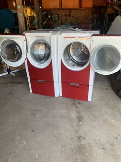 Washer and dryer