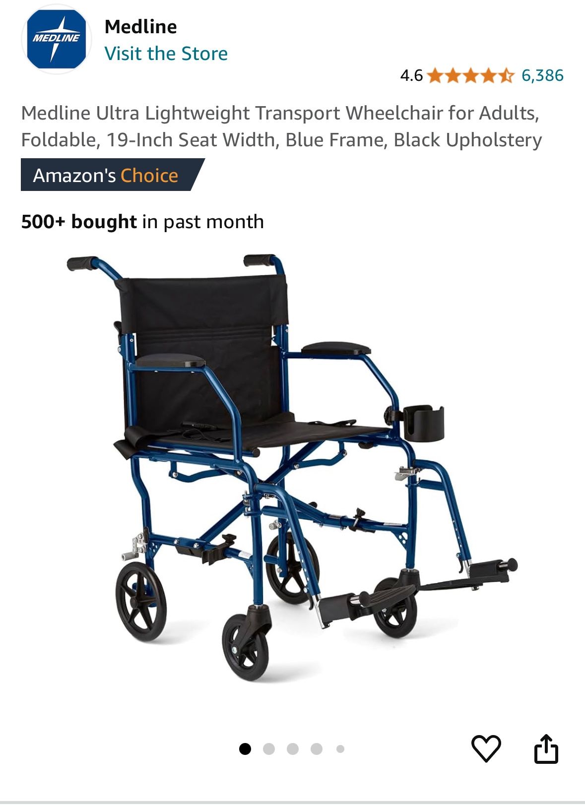 Transport Chair Medline