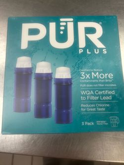PUR Plus 3X More Water Pitcher Replacement Filters