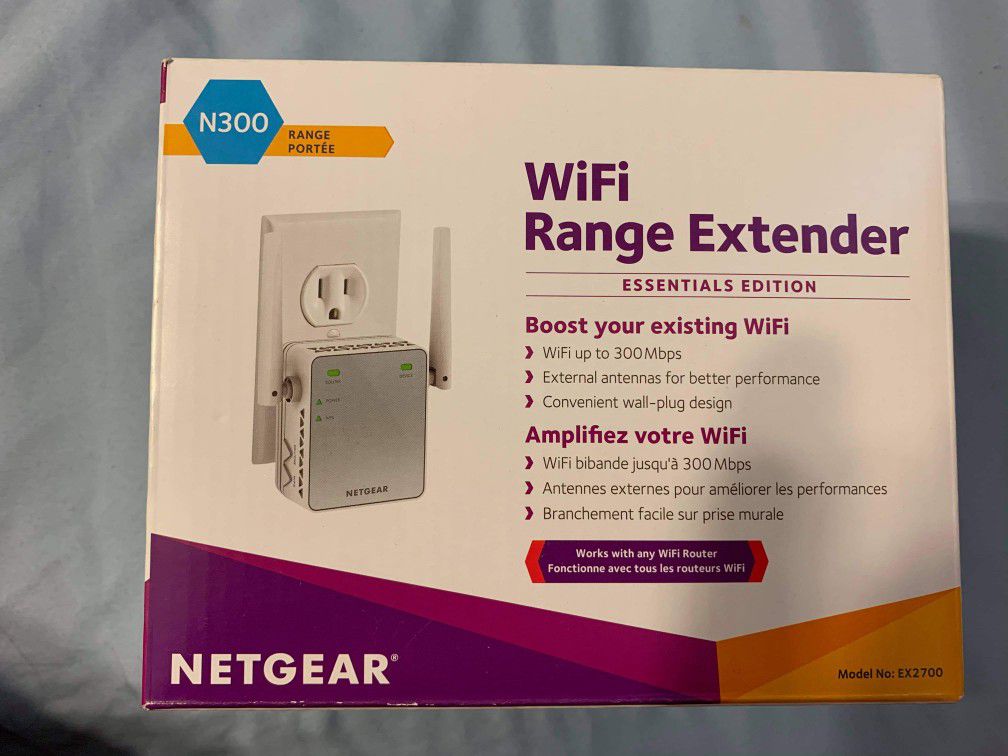 Wi-Fi range extender. Netgear