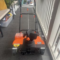 Yard Force 60V RX Cordless Snow Blower – Like New