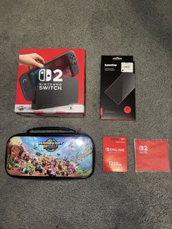 Like New Nintendo switch Bundle  (2 hour playtime)