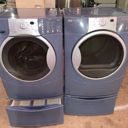 Kenmore Washer Steam Dryer Eléctric  Steam Nice Set 