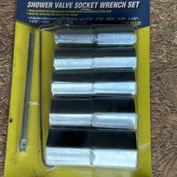 Shower Valve Socket Wrench Set