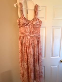 J Mendel Soft Blush dress