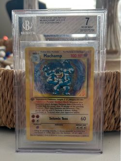 1999 Pokemon Machamp