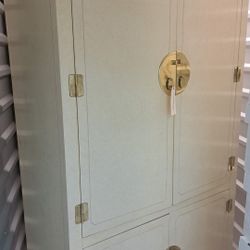 Beige With gold Handles 