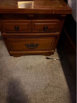 Large solid wood dresser
