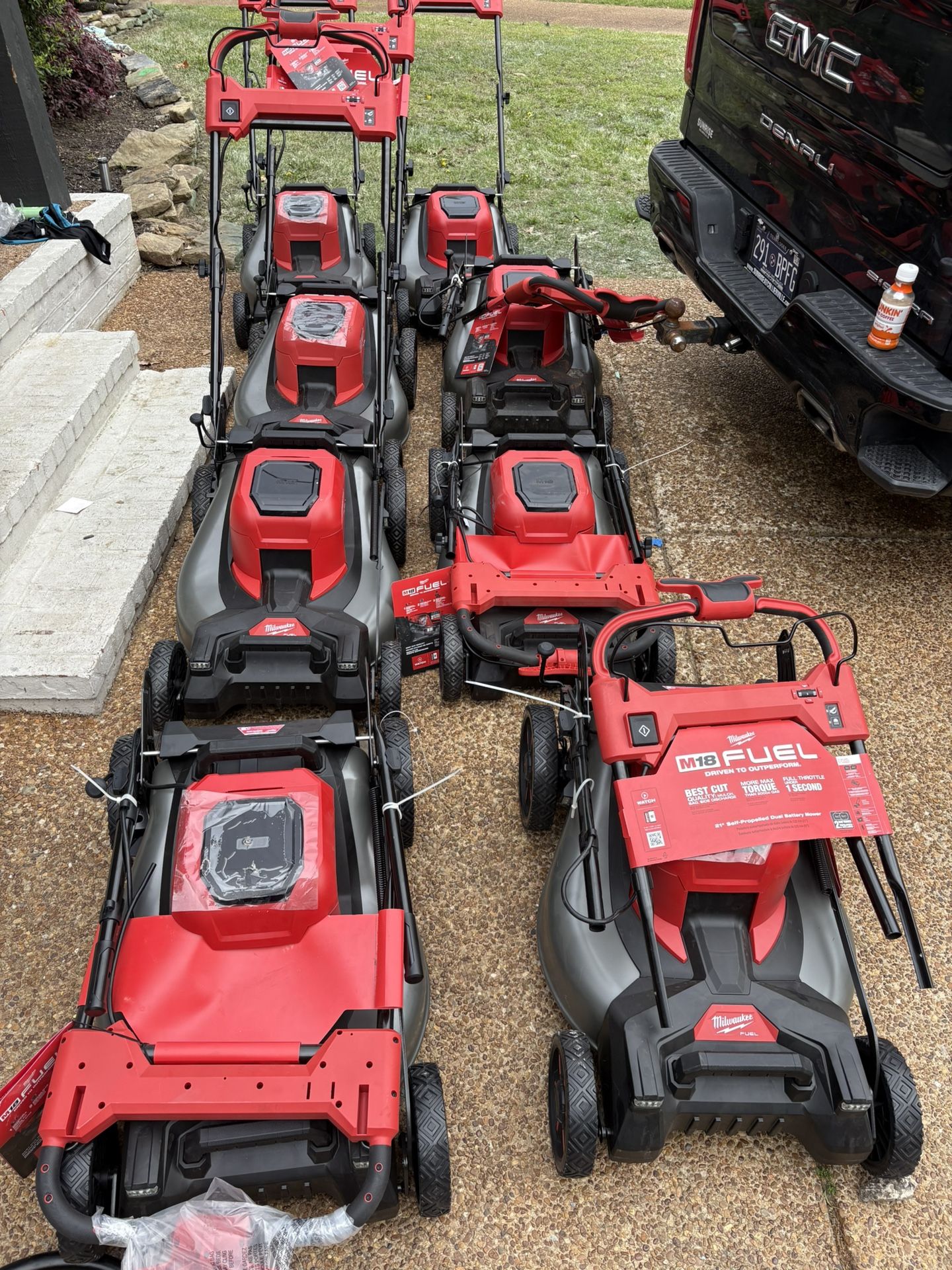 Milwaukee M18 FUEL Brushless Cordless 21 in. Walk Behind Dual Battery Self-Propelled Mower (Tool-Only)