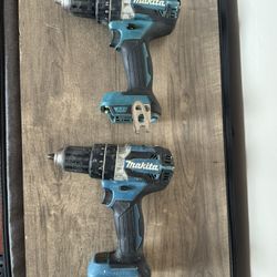 2 Taladros Makita 