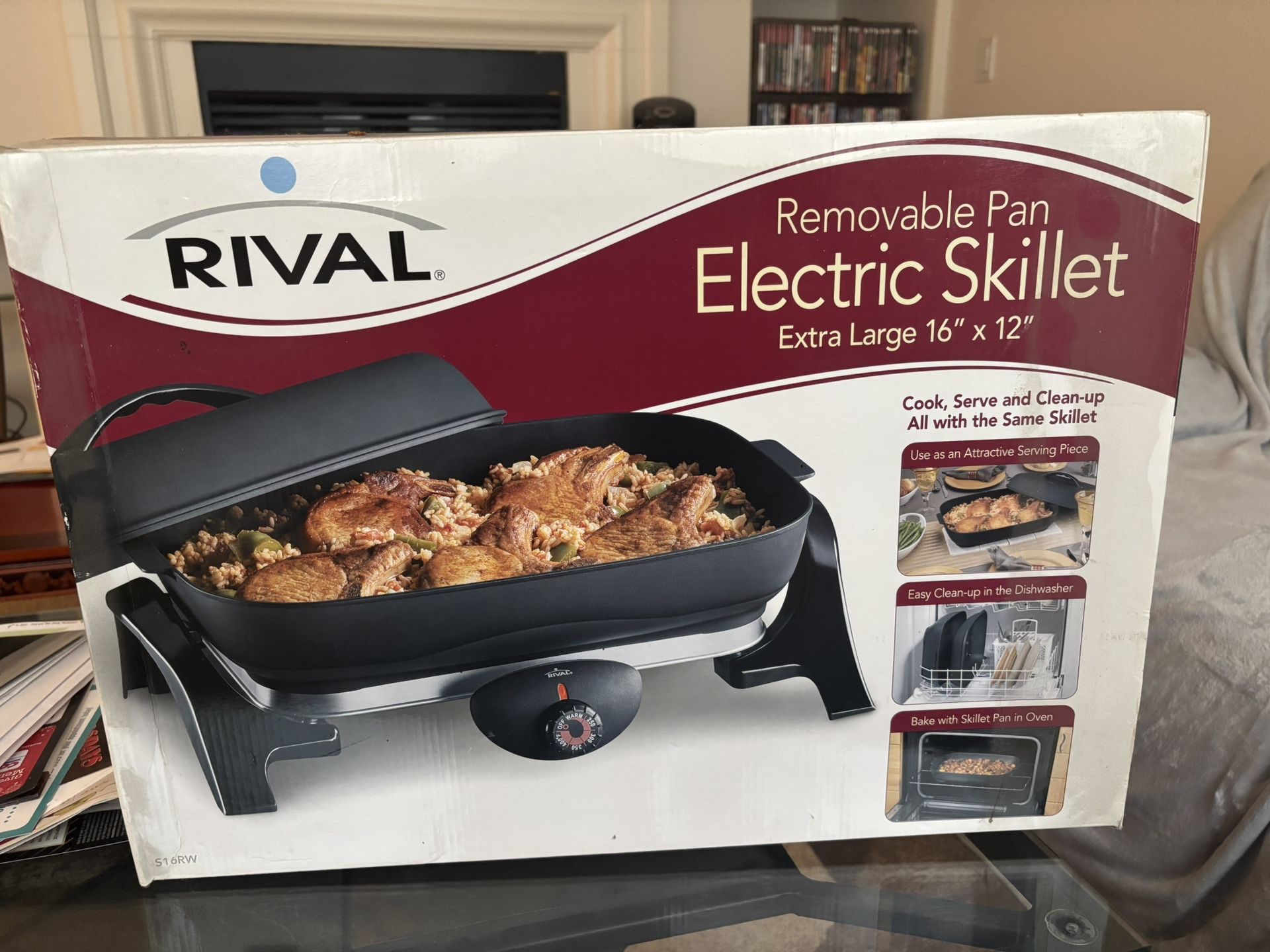 Rival Removable Pan Electric Skillet