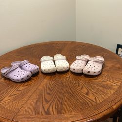 Crocs-3 Pairs